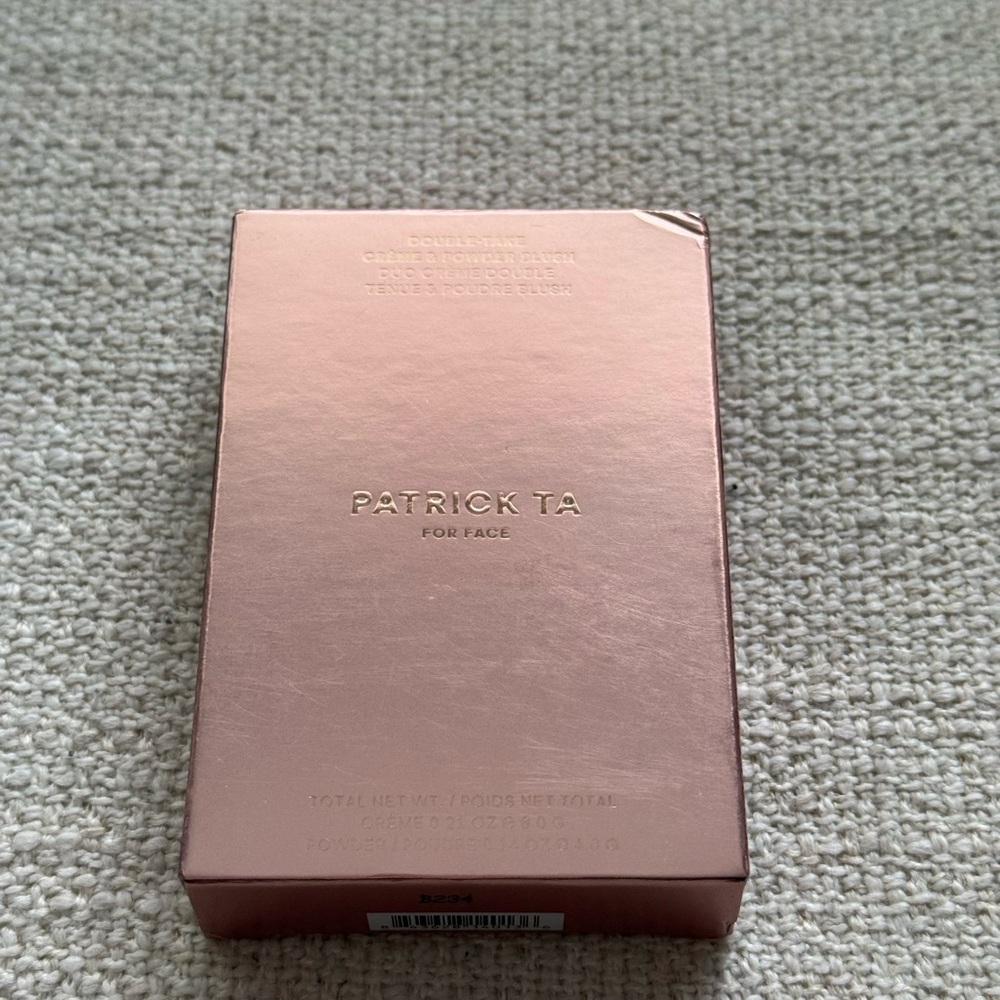 Patrick Ta Double-Take Cream and Powder Blush Duo - Pink